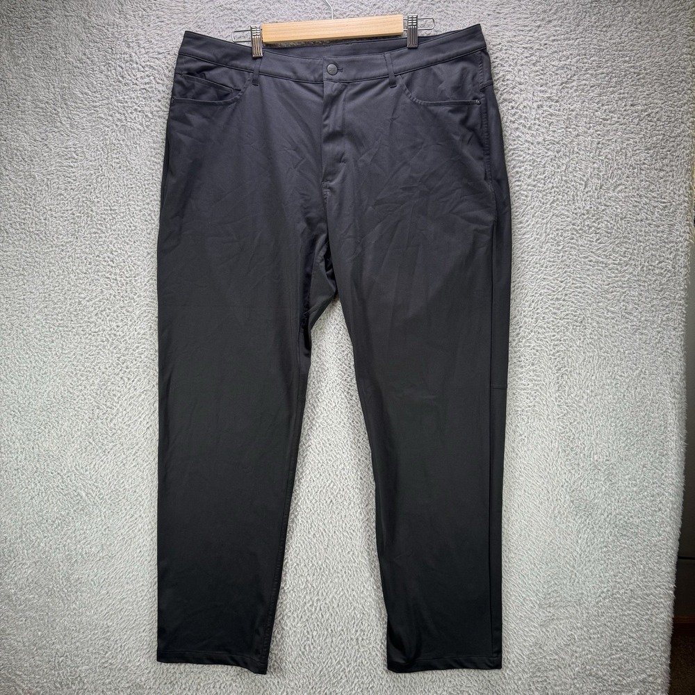PXG Pants Mens 38x32 Black Parsons Xtreme Golf Performance 5 Pocket Chino